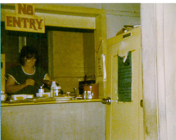 Folk Centre - Kathy in Kitchen