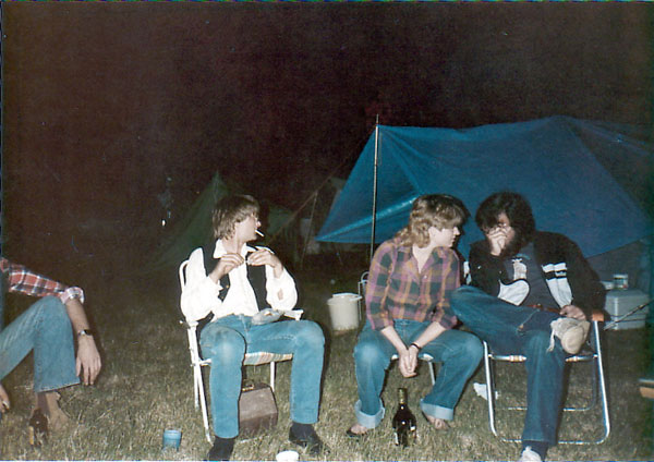 Helidon '85 - Nik, Nat, Dave